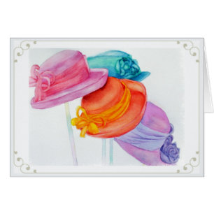 FUN FARBHAFTE HATTE DANKE