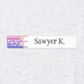 Fun farbige Stifte hinzufügen Etiketten (Design 1)