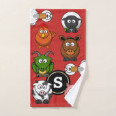 Fun Farm Animes Badhandtuch Set (Handtuch)