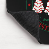 Fun Farm Frische Weihnachtsbaumkuchen Familie Xmas Mousepad (Ecke)