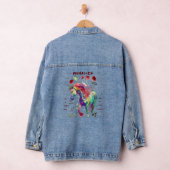 Fun Fashion Unicorn Denim Jacket Jeansjacke (Hangar)