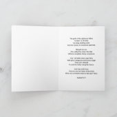 Fun Father of the Bride Prayer Ezekiel 25:17 Karte (Innenseite)