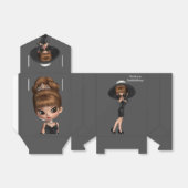 Fun Favorite Diva Geburtstagsparty Geschenkschachtel (Ungefaltet)