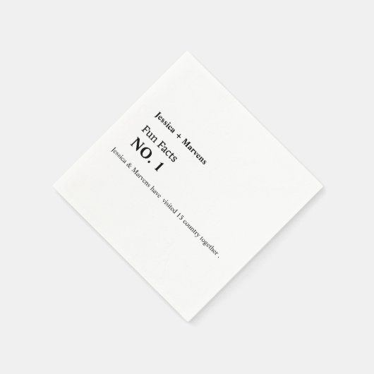 Fun fcats Hochzeit, Probe Abendessen, Brautparty Serviette (Ecke)