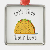 Fun Feinschmecker Design Ornament Aus Metall (Vorne)