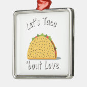 Fun Feinschmecker Design Ornament Aus Metall (Links)