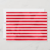 Fun Festivals Weihnachts-Cocktail-Party Einladung (Rückseite)