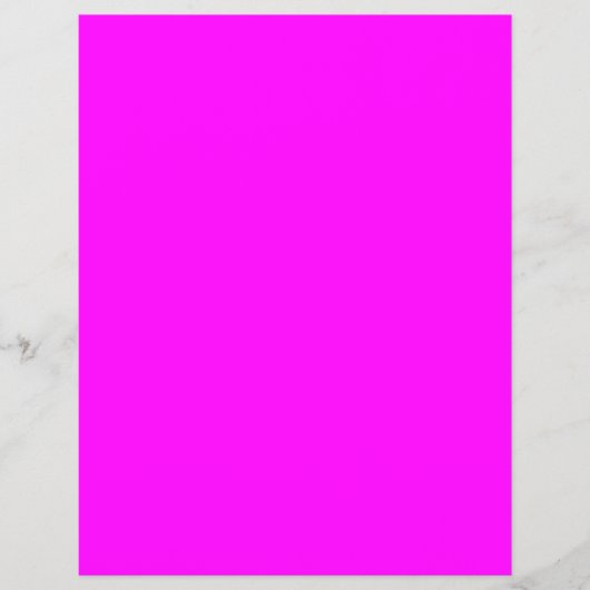 Fun Festive Moderne Chic Solid Bright Pink Magenta Flyer (Vorne)