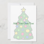 Fun Festive Mr. & Mrs. Claus Cartoon Holiday Einladung (Rückseite)