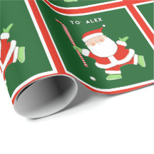 Fun Field Hockey Holiday Geschenk