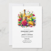 Fun Fiesta Let's Taco "über eine engagierte Partei Einladung (Vorderseite)