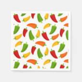 Fun Fiesta Muster Pfeffer Party Servietten (Vorderseite)