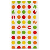 Fun Fiesta Polka Dot Geschenktüte (Rückseite)
