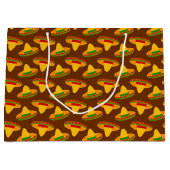 Fun Fiesta sombrero gefliestes Party Tasche Große Geschenktüte (Vorderseite)