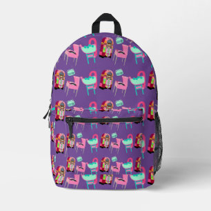 Fun Fifties Style Oldies Fun Themenraum Bedruckter Rucksack