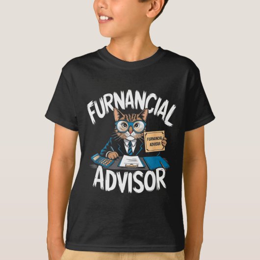 Fun Financial Planner Gift Funny Retirement Adviso T-Shirt (Vorderseite)