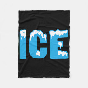 Fun Fire and Ice Costume Halloween Familie Matchin Fleecedecke