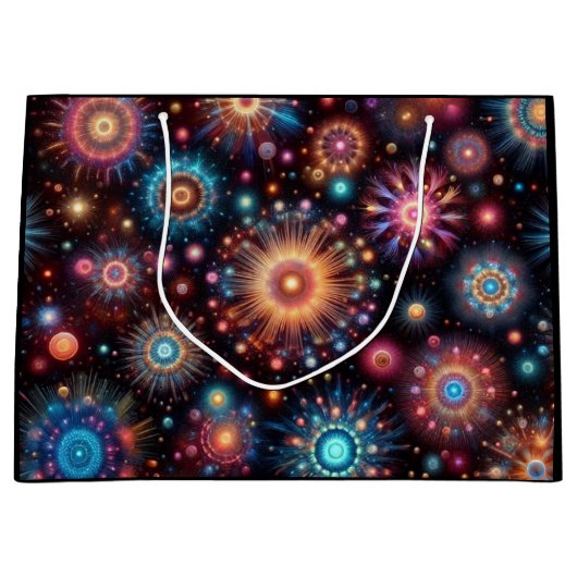 Fun Fireworks Große Geschenktüte (Vorderseite)