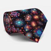 Fun Fireworks Krawatte (Gerollt)