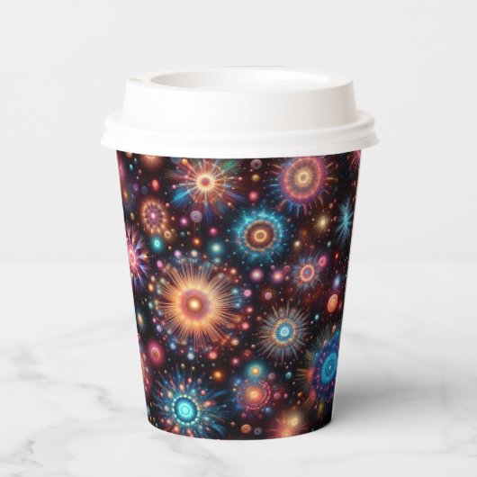 Fun Fireworks Pappbecher (Rückseite)