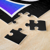 Fun Fireworks + Regenbogenmuster "12" Geburtstag # Puzzle (Seite)