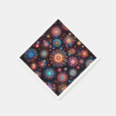 Fun Fireworks Serviette (Ecke)