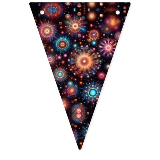 Fun Fireworks Wimpelkette (Erste Fahne)