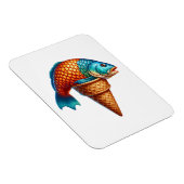 Fun Fish Creamy Cone Magnet (Rechte Seite)