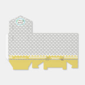 Fun Fish Gray Favor Box Geschenkschachtel (Ungefaltet)