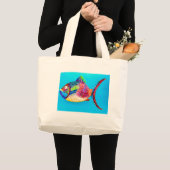 FUN FISH-TASCHE JUMBO STOFFBEUTEL (Vorderseite (Produkt))