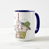 "Fun Fishing" Combo-Tasse Tasse (VorderseiteRechts)