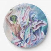 FUN FLAMENCO DANCE PARTY MONOGRAMM PAPPTELLER (Vorderseite)