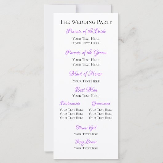 Fun Flamingo & Hearts Hochzeitskarte (Rückseite)