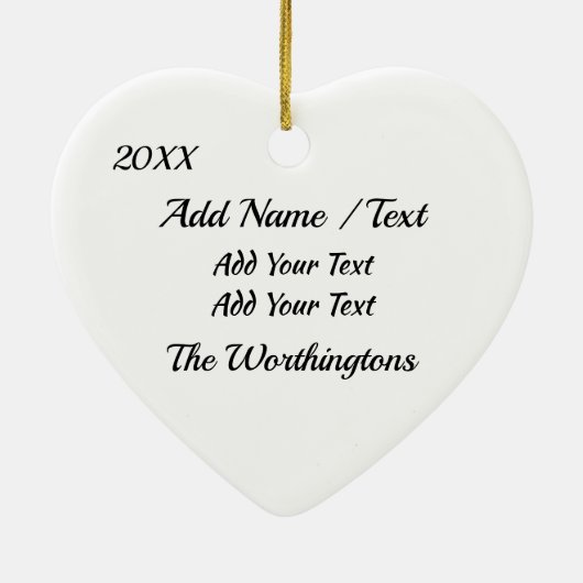 Fun Flamingo Liebe Keramik Ornament (Hinten)