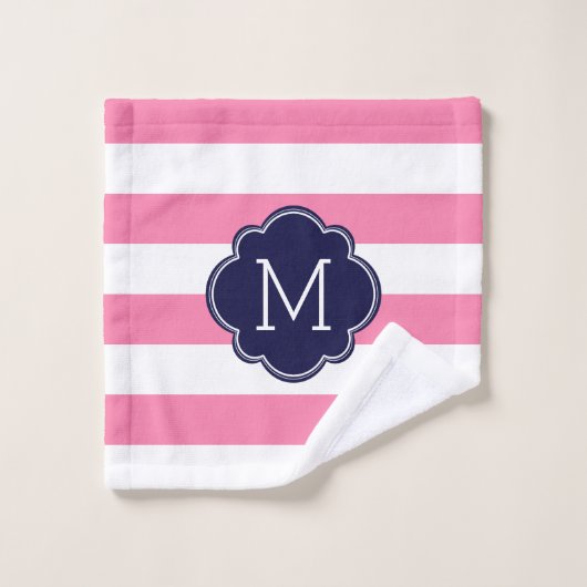 Fun Flamingos Pattern Badhandtuch Set (Waschlappen)