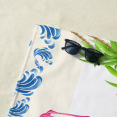 Fun Flamingos Strandtuch (Beispiel)