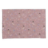 Fun Flappers Lady Glam Pink Design Kissenbezug (Vorderseite-Rechts)