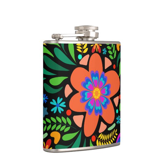 Fun Floral Flask Flachmann (Rechts)