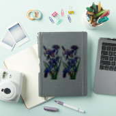 Fun Floral Watercolor Iris Gift Duo Sticker (iPad Hülle)