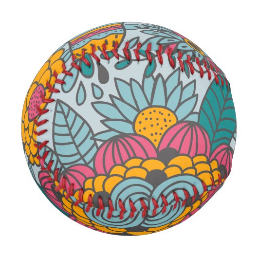 Fun Florals Baseball (Vorderseite Links)