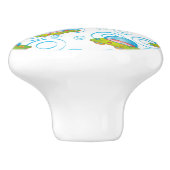 Fun Flying UFO Keramikknauf (Seitenansicht)