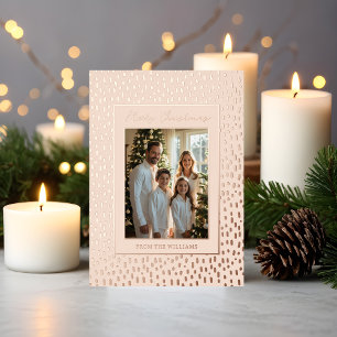 Fun Foil Weihnachtskartenvorlage anpassen Folien Feiertagskarte