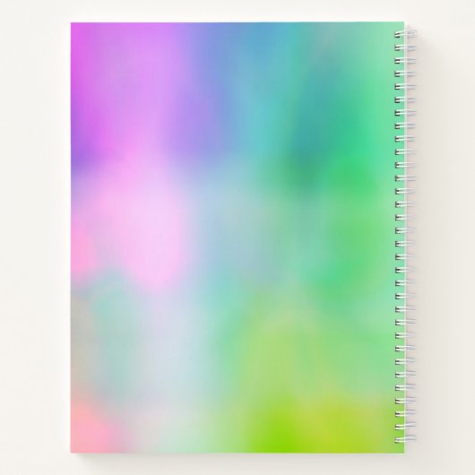 Fun folgen Sie Ihrem Dreams Quote Monogramm auf Re Notizblock (Rückseite)