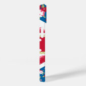 Fun Folk Quilt Britische Union Jack Blume Case-Mate iPhone Hülle (Rückseite / Rechts)