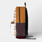 Fun Food S'more Name Bedruckter Rucksack (Rechts)