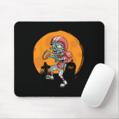 Fun Football Zombie Player Halloween Fußball Spinn Mousepad (Mit Mouse)