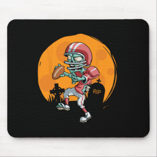 Fun Football Zombie Player Halloween Fußball Spinn Mousepad