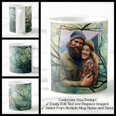 Fun Forest Tree Branches Foto Template Custom 020 Kaffeetasse