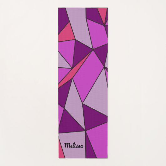 Fun Formen und Farben Yogamatte (Vorderseite)