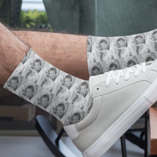 Fun Foto Anpassen Familienkind Personalisiert Socken